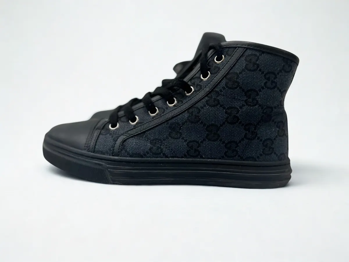 High-Top Canvas Sneakers